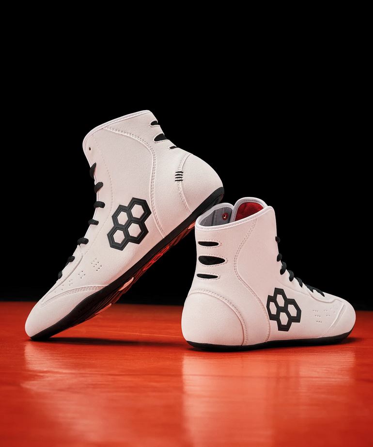 RUDIS International Adult Wrestling Shoes - WHITE | US 10,5 / EU